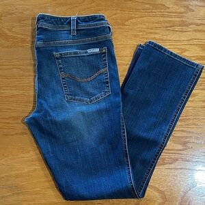 Carhartt Women's Straight Leg Jeans - Dark Blue